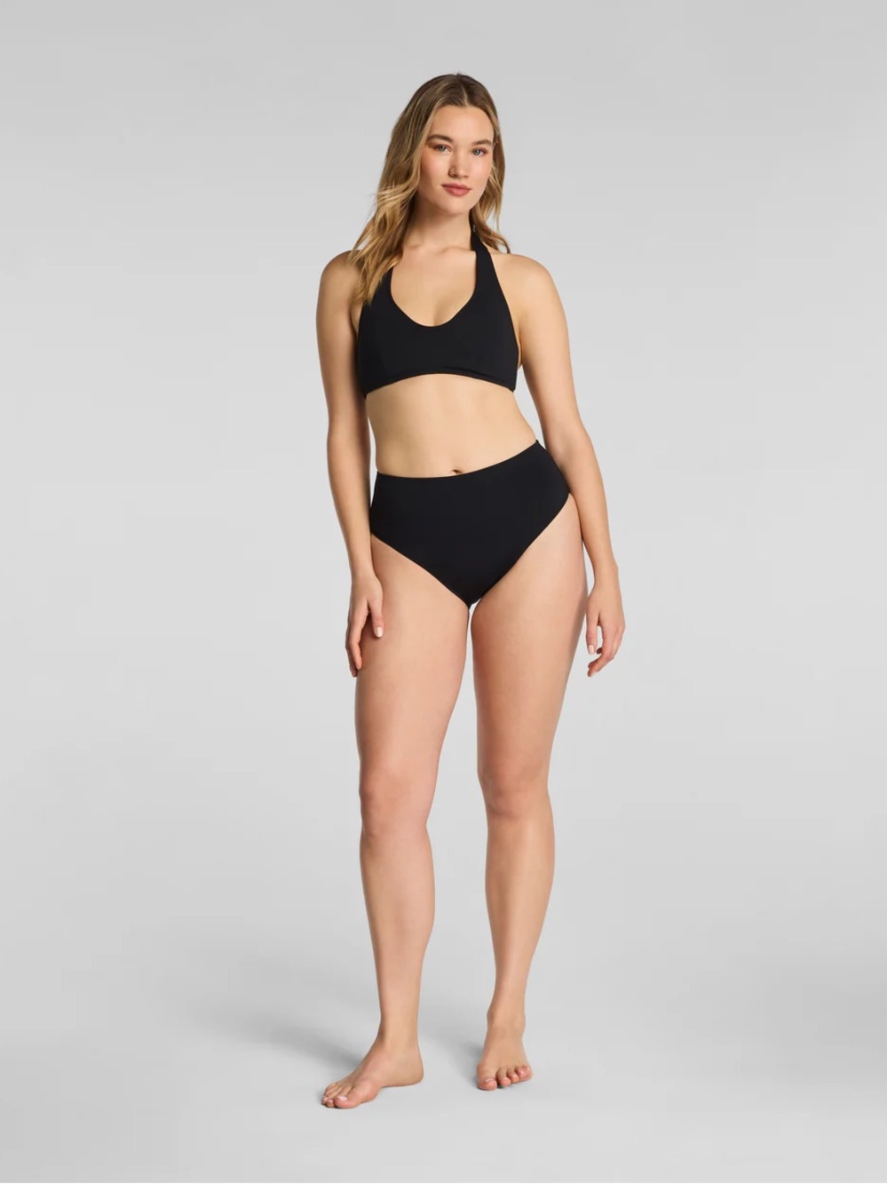 SPANX Black High-Rise Bikini Set